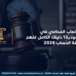 كم أتعاب المحامي في السعودية؟ دليلك الكامل لفهم طريقة الحساب 2026