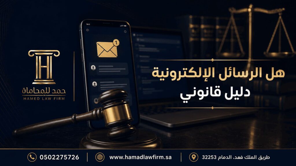 هل الرسائل الإلكترونية دليل قانوني